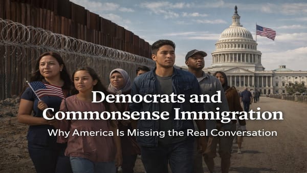 DEMOCRATS AND COMMONSENSE IMMIGRATION.